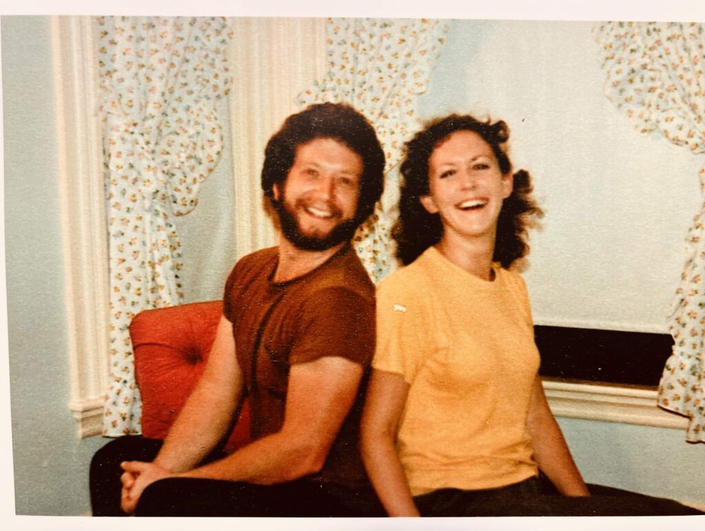 Brad and Theresa circa 1985