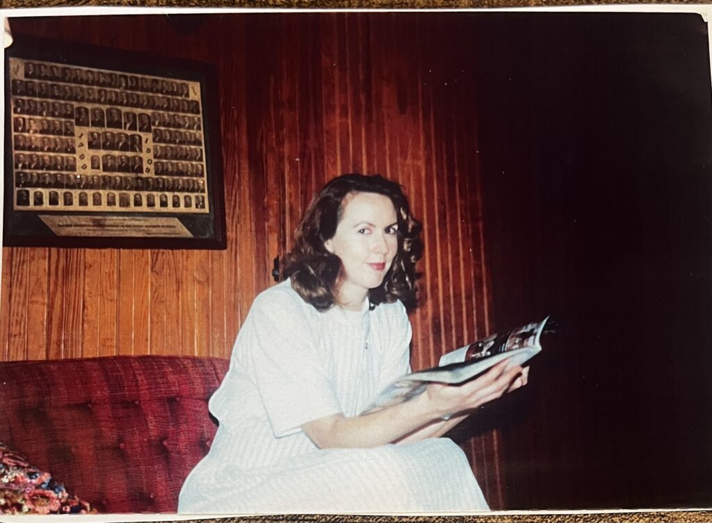 Mom reading