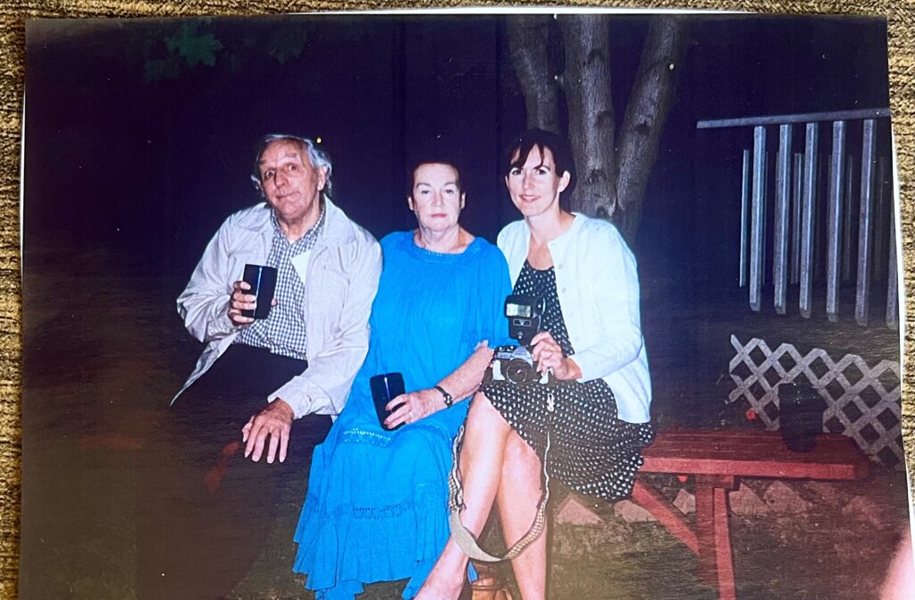 Poppop, Mommom, and Mom. 